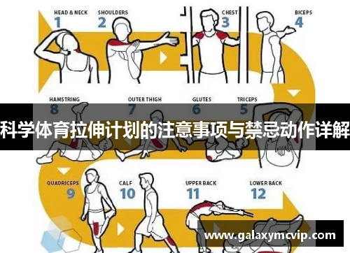 科学体育拉伸计划的注意事项与禁忌动作详解